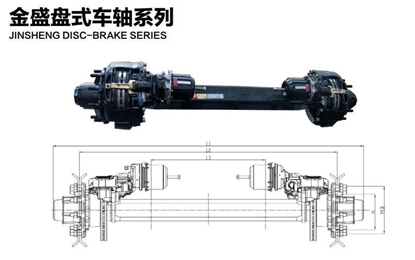 Disc-Brake Axle